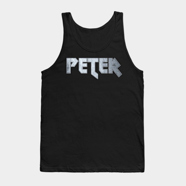 Heavy metal Peter Tank Top by KubikoBakhar